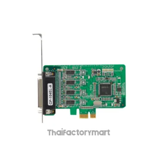 MOXA CP-104EL-A-DB9M/KC, 4 Port PCIe Board, w/ DB9M Cable, RS-232, Low Profile