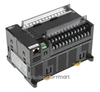 Omron CP1L-EM PLC CPU, Ethernet Networking Computer Interface, 10000 Steps Program Capacity, 24 Inputs, 16 Outputs