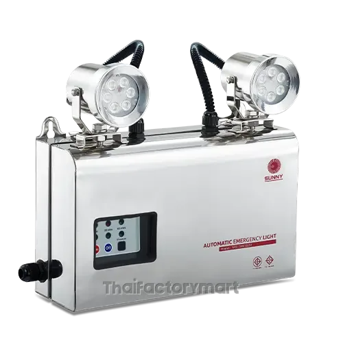 โคมไฟฉุกเฉินกันน้ำกันฝุ่น IP66 รุ่น CU212ST3 รูปที่ 2