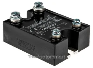Celduc 12 A Solid State Relay, Zero Crossing, Chassis Mount, Triac, 280 V rms Maximum Load