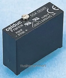 Celduc 3 A Solid State Relay, Zero Crossing, PCB Mount, 280 V rms Maximum Load