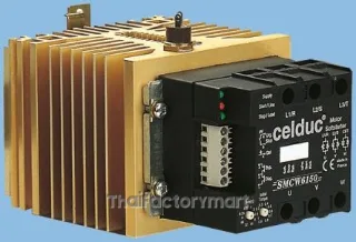 Celduc 30 A Solid State Relay, DIN Rail, 480 V ac Maximum Load