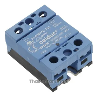 Celduc 50 A Solid State Relay, Zero Cross, Panel Mount, Thyristor, 690 V ac Maximum Load