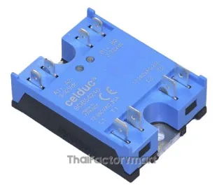 Celduc 2 x 35 A Solid State Relay, Zero Cross, Panel Mount, Thyristor, 600 V ac Maximum Load