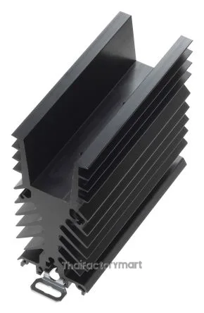 DIN Rail Solid State Relay Heatsink for use with 22.5 mm SA and SU Solid State Relay