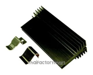 DIN Rail Solid State Relay Heatsink for use with SKL10510 Solid State Relay