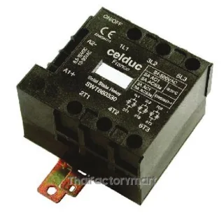 Celduc 5 A Solid State Relay, Zero Crossing, DIN Rail, 520 V ac Maximum Load