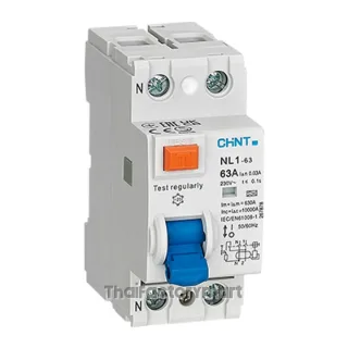 200587 Chint NL1-63 Residual Current Circuit Breaker (RCCB) 2P 63A 300mA Type A 10kA