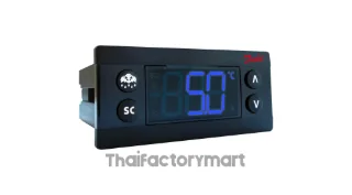 080G3499 Danfoss ERC 112D Electronic Refrigeration Controller, 100-240 V AC, 4 AI, 1 DI, 4 DO