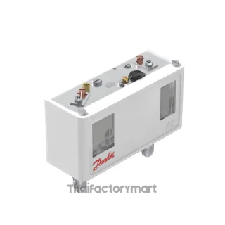 060K4723 Danfoss KP47WB Dual Pressure Switch, L: -0.2 - 7.5 bar / R: 8 - 32 bar, differential L: 0.7 - 4 / R: 4 bar, SPDT+SPST(NO)