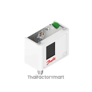 060-519166 Danfoss KP6B Pressure Switch, 8 - 42 bar, differential 4 bar, Flare 1/4, SPDT, Manual Max reset, IP30