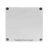 E204 : กล่องพลาสติกแบบฝาทึบ (ABS) ขนาด W150 x H150 x D80 mm รูปที่ 1