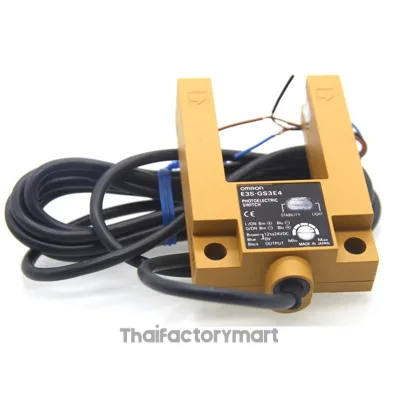 E3S-GS3E4 2M,Photoelectric sensor, slot, 30 mm, DC, 3-wire, NPN, 2 m cable รูปที่ 2