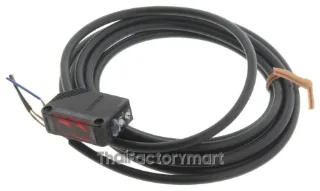 Photoelectric sensor, retro-reflective, 4m, DC, 3-wire, NPN, 2m cable (requires reflector & bracket)