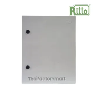 EP 1 ตู้พลาสติก RITTO พร้อมแผ่นในสำหรับยึดอุปกรณ์ แบบฝาทึบ(พลาสติก ABS) ขนาด : W310xH410xD180 mm.