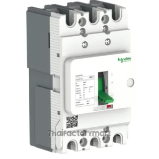 circuit breaker, EasyPact EZS100E with TMD trip unit, 16A, 3P/3d