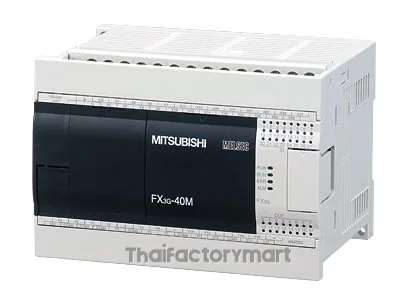 PLC, FX3G Base Unit AC 100-240 V; 24 inputs DC 24V; 16 relay outputs รูปที่ 2
