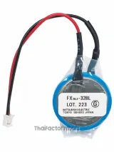 FX3U-32BL, Mitsubishi PLC battery CR2450HR is suitable for FX3U/5U/3G. รูปที่ 1