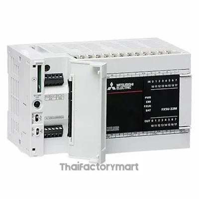 FX5U;CPU;AC;16 Inputs;16 Transistor Outputs;3xAnalog;Eth;RS-485;sink รูปที่ 3