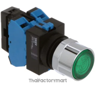 IDEC ALFW29920D Green Push Button Control Unit
