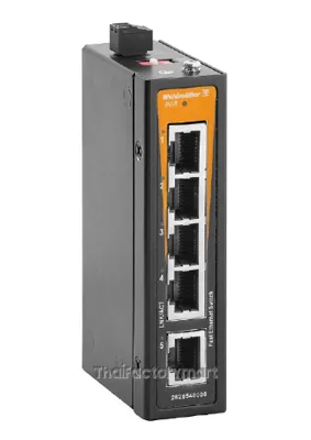 Network switch, unmanaged, Fast Ethernet, Number of ports: 5x RJ45, IP40, -10 °C...60 °C -2828540000