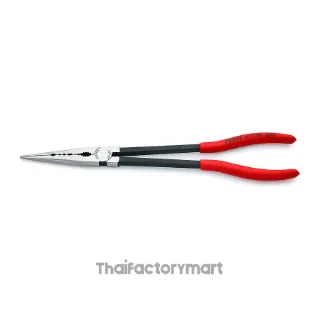 28 71 280 Long Reach Needle Nose Pliers With Transverse Profiles