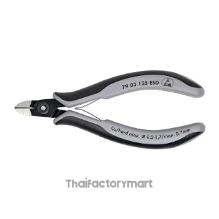 79 02 125 ESD Precision Electronics Diagonal Cutters ESD DIN ISO 9654