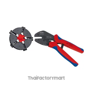 97 33 02 KNIPEX MultiCrimp® Crimping Pliers with Changer Magazine