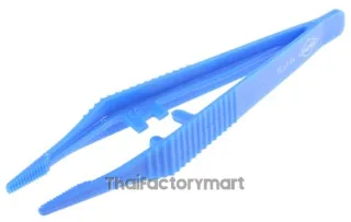 926984 Knipex 130 mm, Plastic, Serrated; Trapezoidal, Tweezers