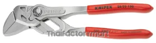 86 03 150 RS Knipex Wrench, 150 mm Overall Length, 27mm Max Jaw Capacity, Plastic Handle