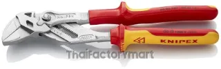 86 06 250 Knipex Wrench, 250.0 mm Overall Length, 52mm Max Jaw Capacity, Plastic Handle