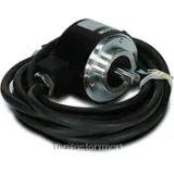 Koyo Encoder, Incremental, Medium Duty, 2000 Pulses per Revolution, 8mm Solid Shaft, 50mm Diameter Body, 5VDC, Line Driver (Differential - 26C31), IP50 (Dust Proof), 0.5 meter Cable, Tinned Ends, Mounting Screws included รูปที่ 2