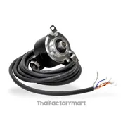 Koyo Encoder, Incremental, Medium Duty, 200 Pulses per Revolution, 8mm Hollow Shaft, 50mm Diameter Body, 5-30VDC, Push-Pull (Totem Pole), IP50 (Dust Proof), 0.5 meter Cable, Tinned Ends รูปที่ 3