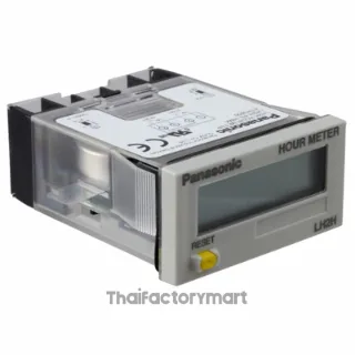 Digital Hour Meter - LH2H; DIN; Half; 7Digit; Flash Mounting; 0-999h59m59s