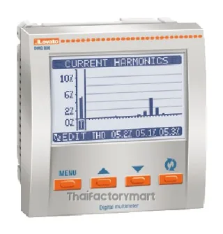 LOVATO - Digital Power Meter 96x96 mm Measure Volt 20-830Vac, CT 5~10000A/5A , 4Op.