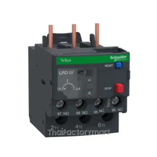 Schneider TeSys D Thermal Overload Relay LRD07, 1.6-2.5A, class 10A, 1NO+1NC, screw clamp, for LC1 D09-D38