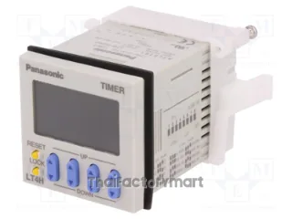 Time Delay Relay, Multi-Mode, Illuminated, Screw Connect, LT4H Series