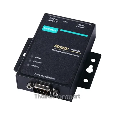 1 Port RS-232/422/485 Modbus TCP to Serial Communication Gateway รูปที่ 2