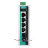 Unmanaged switch with 4 10/100BastT(X) ports, and 1 100BaseFX single-mode port with SC connector , -40- 75â„ƒ photo 2