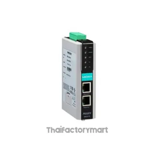 MOXA MGate MB3270, 2 Port RS-232/422/485 advanced Modbus TCP to Serial Communication Gateway