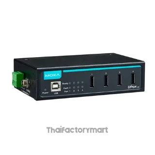 MOXA UPort 404, 4 Port industrial-grade USB Hub, w/ adapter