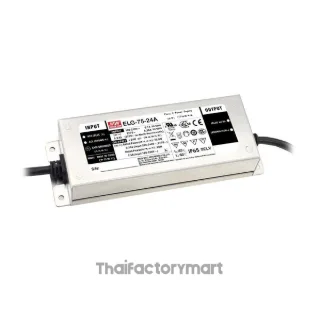 Mean Well ELG-75-24B, LED DRVR CC/CV AC/DC 24V 3.15A