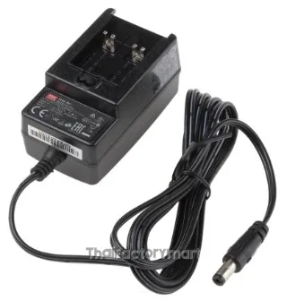 Mean Well GE12I15-P1J, Interchangeable Power Supply, 15V, 800mA, 12W