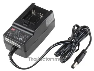 Mean Well GE18I09-P1J, 18W Plug In Power Supply 9V dc, 2A, Level VI Efficiency, 1 Output Switched Mode Power Supply
