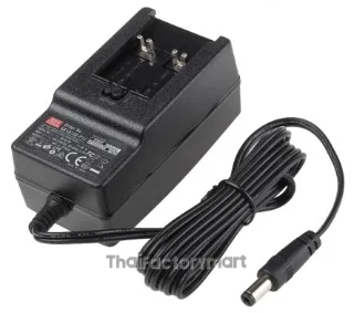 Mean Well GE18I48-P1J, 18W Plug In Power Supply 48V dc, 375mA, Level VI Efficiency, 1 Output Switched Mode Power Supply