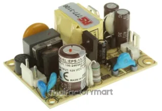 Mean Well EPS-15-12, 1 Output Embedded Switch Mode Power Supply, 15W, 12V, 1.25A