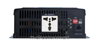 Mean Well NTS-1700-212EU Pure Sine Wave DC-AC Inverter 1700 W, 12 VDC Input, 230 VAC Output, EU Socket