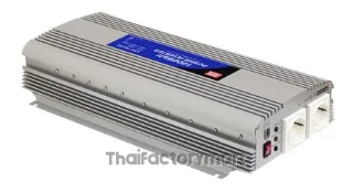 Mean Well A301-1K7-F6, 1500W Fixed Installation DC-AC Power Inverter, 12V dc / 230V ac
