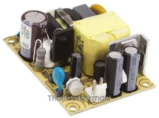 Mean Well EPS-15-48, 1 Output Embedded Switch Mode Power Supply, 15.02W, 48V, 313mA