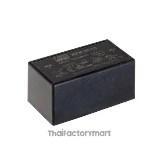 Mean Well MPM-05-3.3, 4.1W Encapsulated Switch Mode Power Supply, 3.3V dc, Encapsulated, Medical Approved